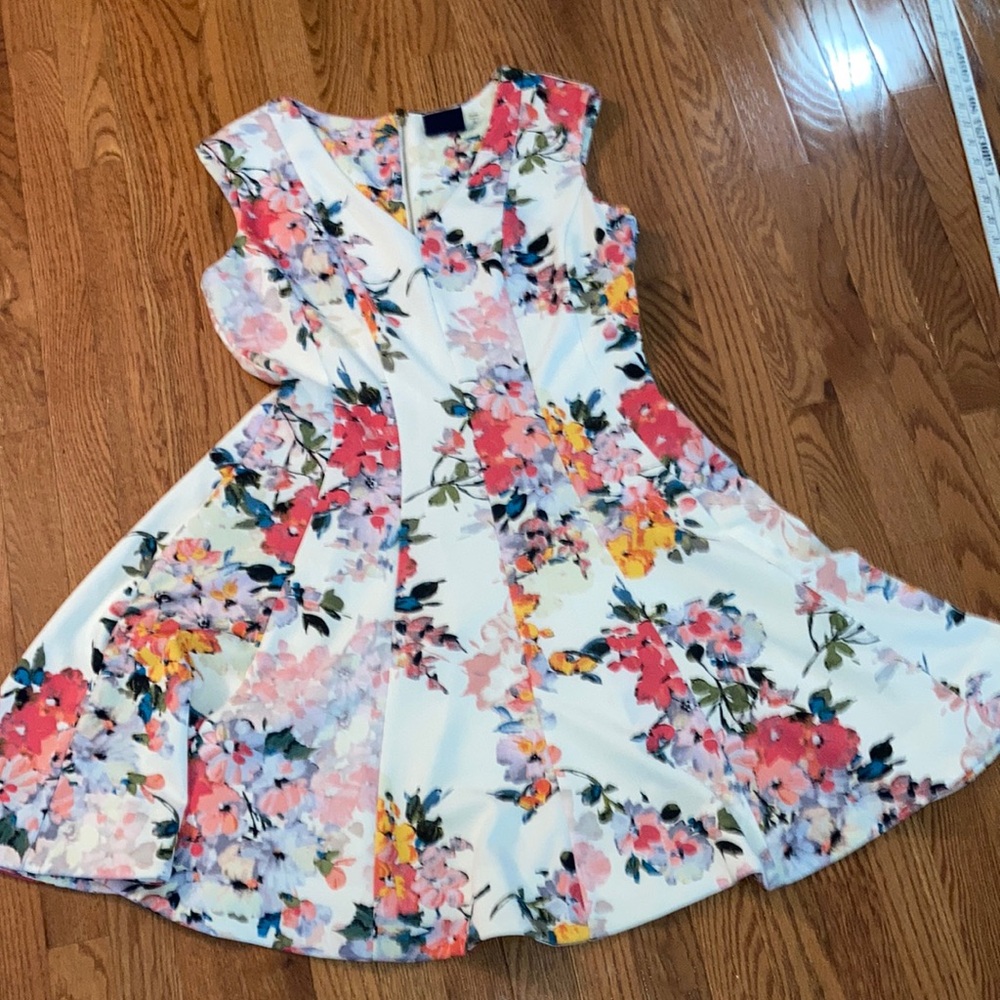 Fun, full skirt, fit and flare dress
